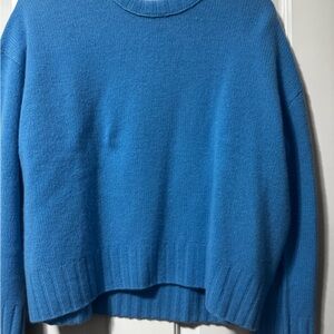 Banana Republic Bright Blue Crewneck Sweater